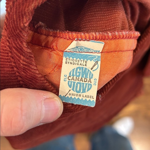 Vintage Rust Quilted Vest - Picture 7 of 7